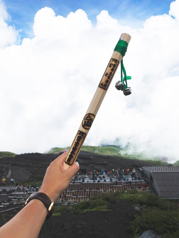 Mini Mt Fuji Walking Stick