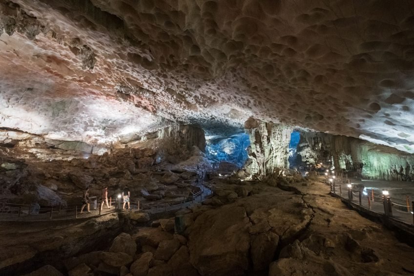 Inside Sung Sot Cave